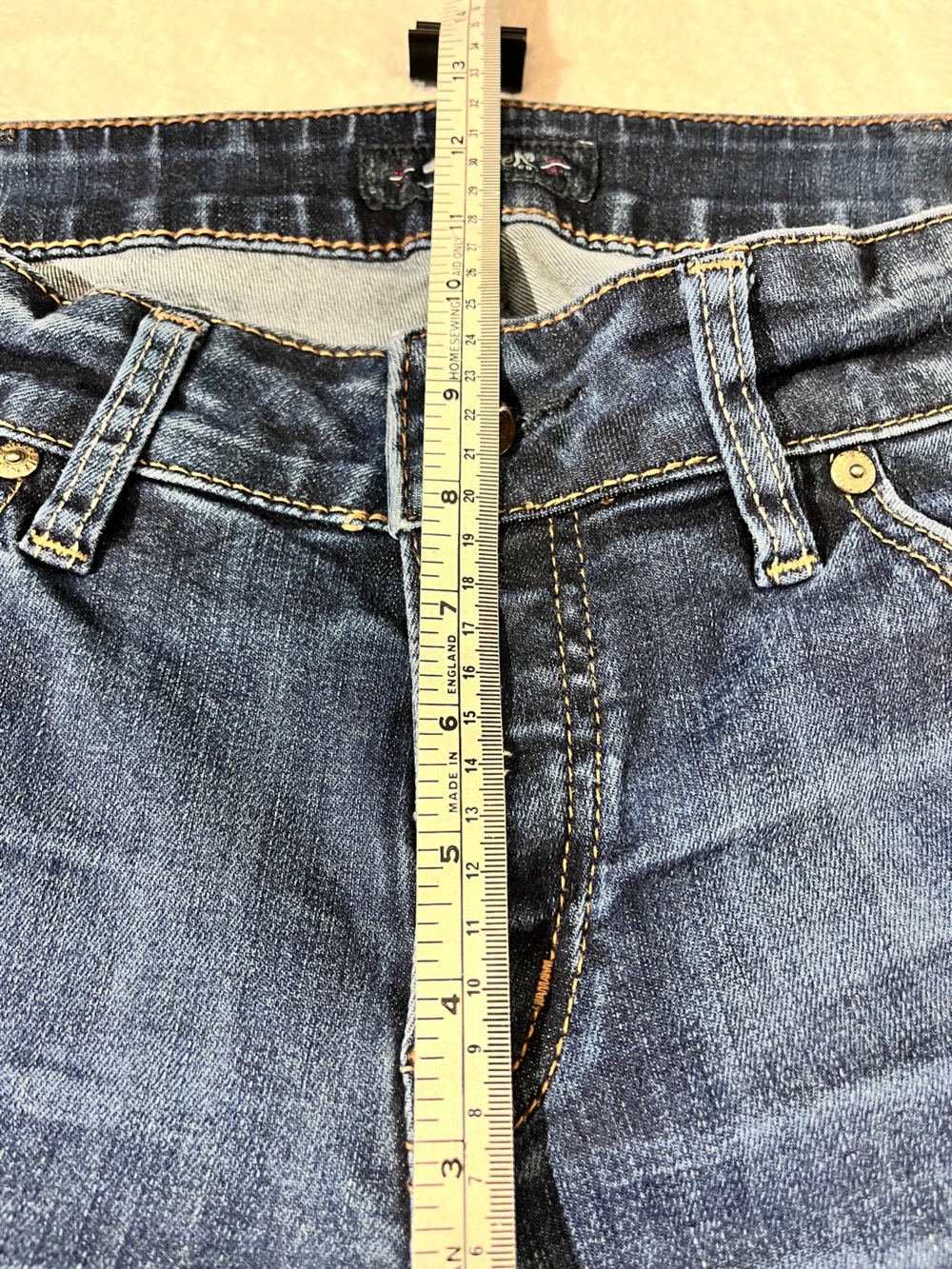Silver Jeans Women's Dark Blue Flare Jeans - Picture 5 of 9